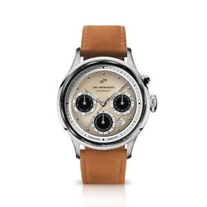 1564 Chronodate Automatic, Steel / Off White