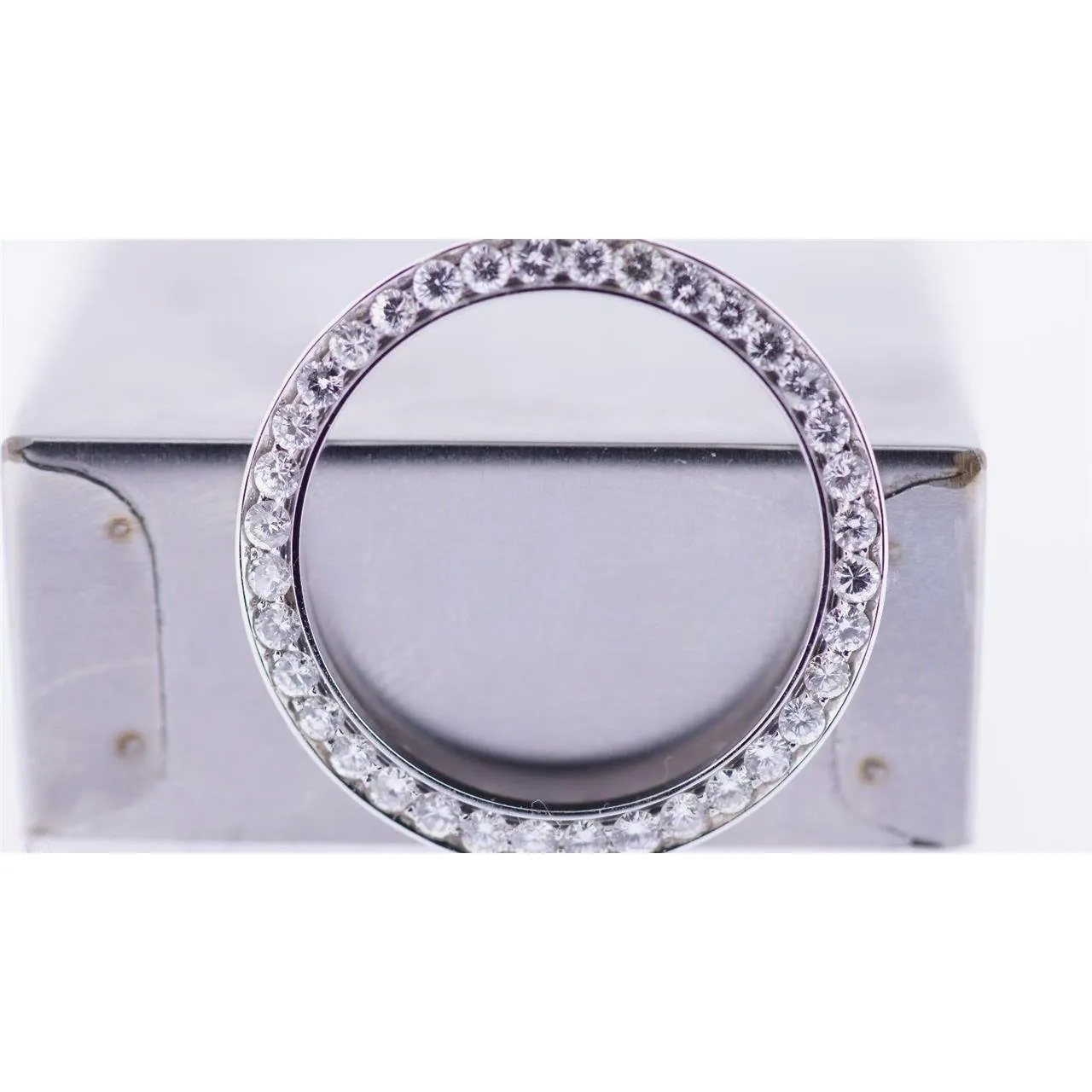 1.75 Carats Custom Mined Diamond Bezel To Fit Rolex Datejust & Date All Watch Models