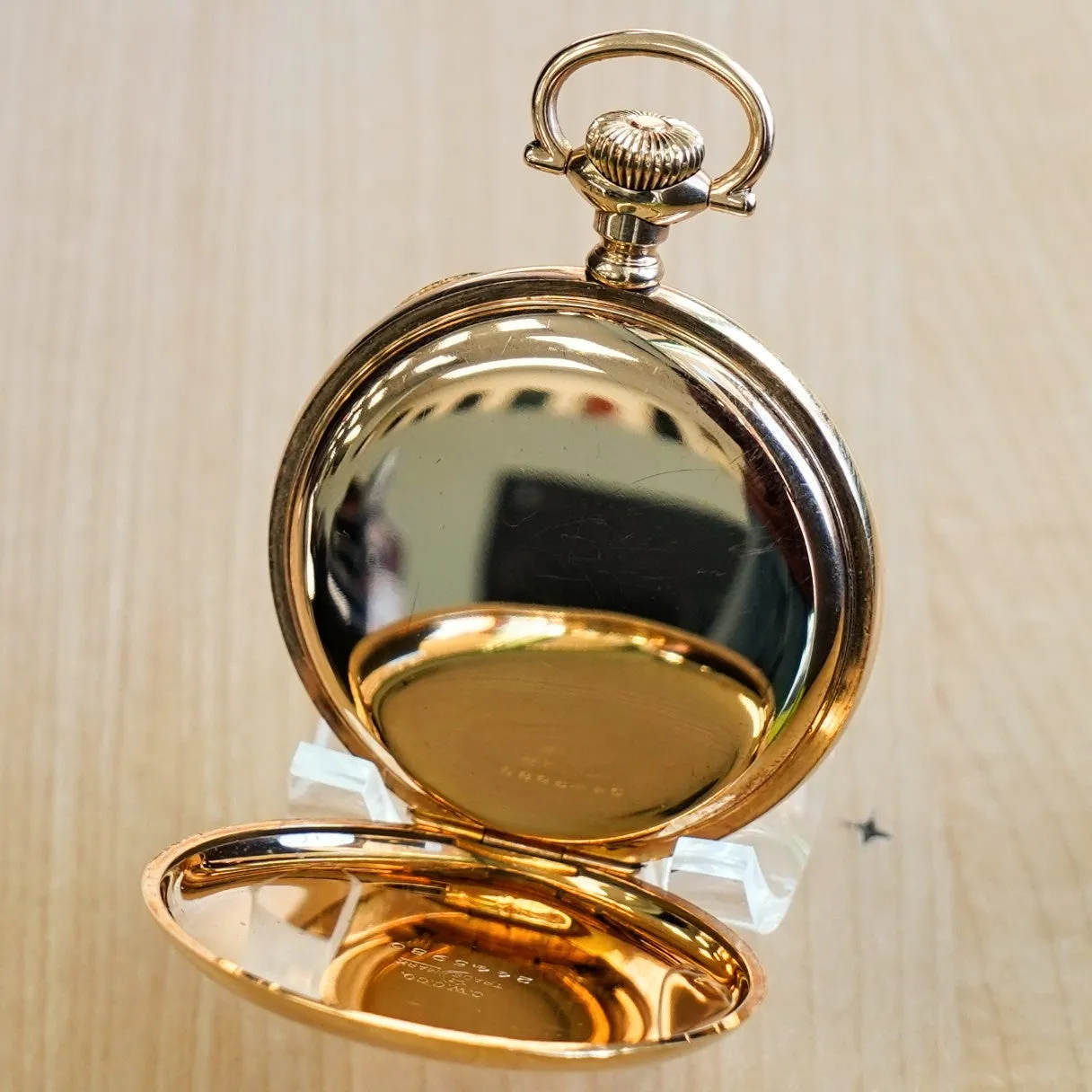 1920 HAMILTON Railroad Pocket Watch 21 Jewels Grade 992 Lever Set - Made in U.S.A.