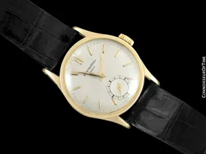 1946 Patek Philippe Vintage Calatrava Ref. 96, 18K Gold Watch with Extract - The Original