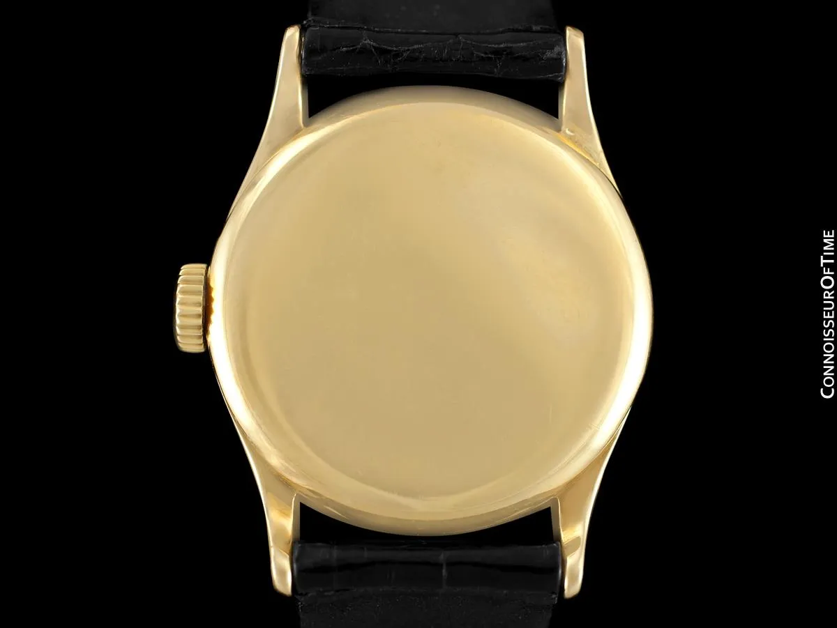 1946 Patek Philippe Vintage Calatrava Ref. 96, 18K Gold Watch with Extract - The Original