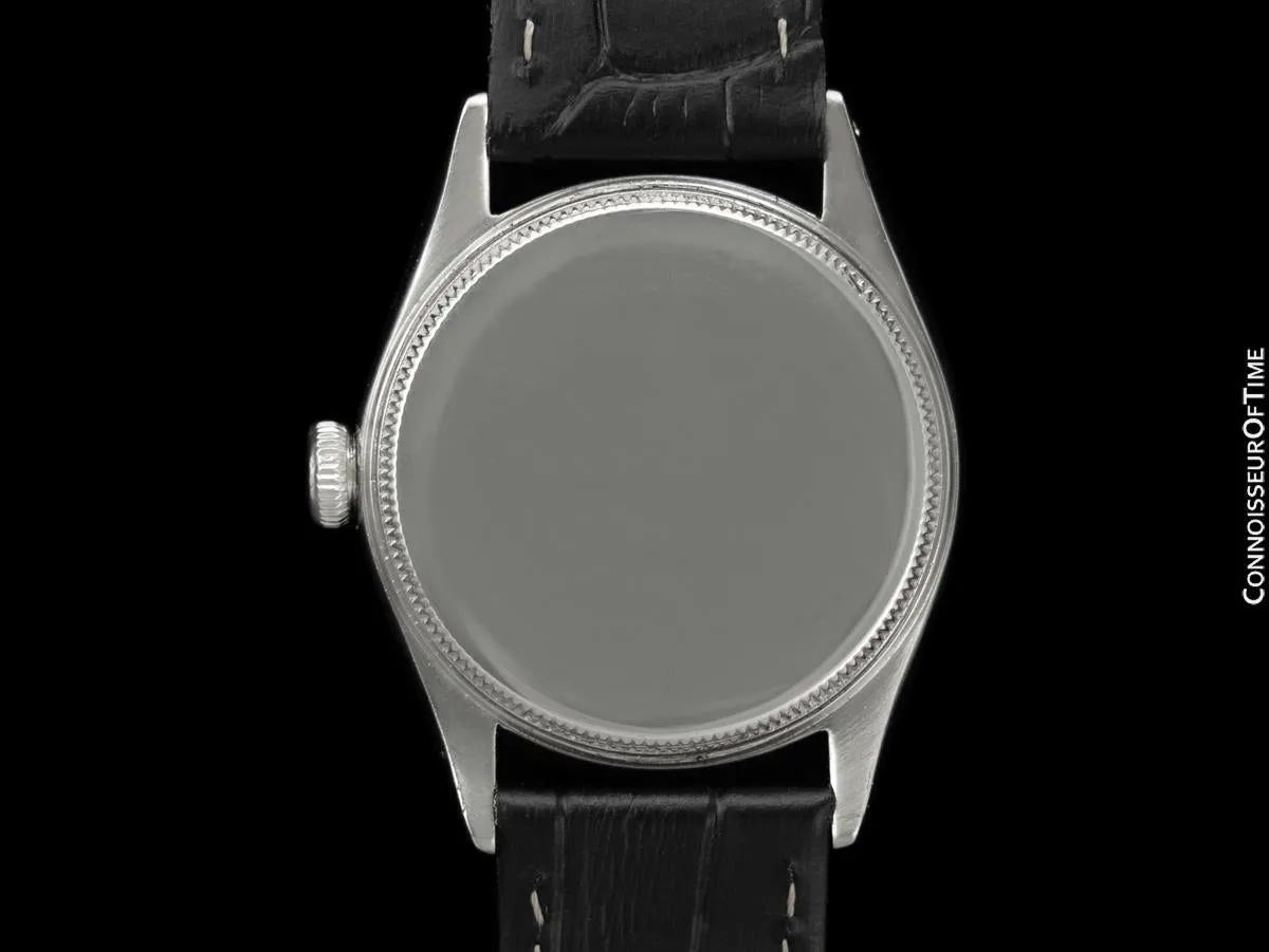 1948 Rolex Oyster Royal Mens Vintage "Shock Resisting" Watch, Stainless Steel - Classic & Uncommon Design