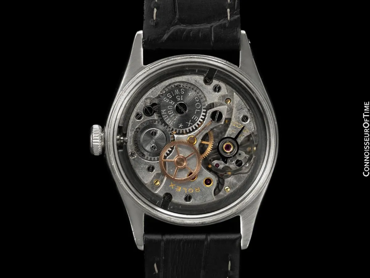 1948 Rolex Oyster Royal Mens Vintage "Shock Resisting" Watch, Stainless Steel - Classic & Uncommon Design