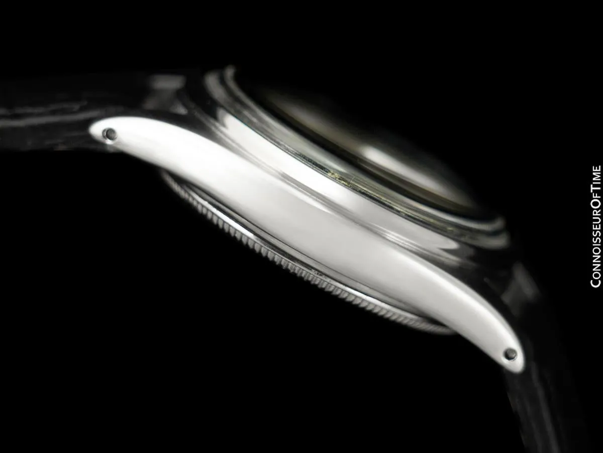 1948 Rolex Oyster Royal Mens Vintage "Shock Resisting" Watch, Stainless Steel - Classic & Uncommon Design