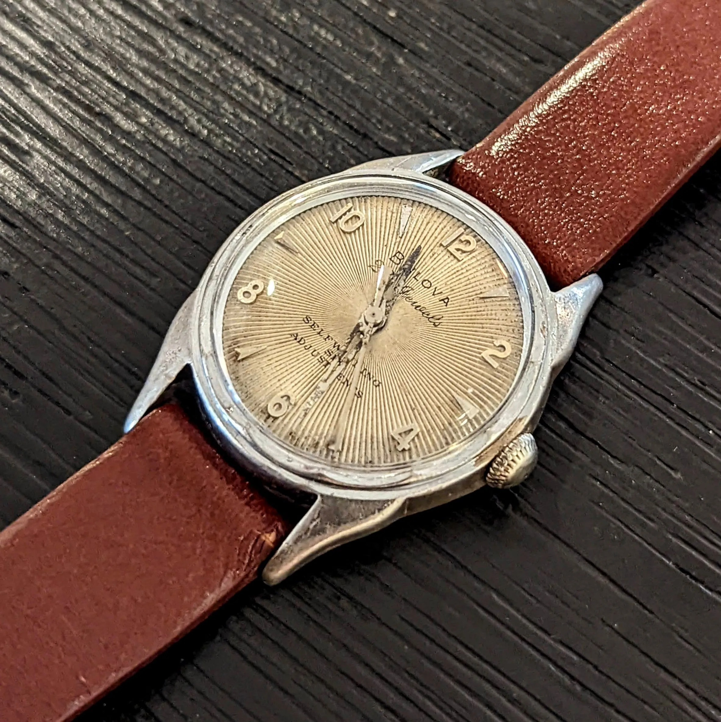 1955 BULOVA 23 'B' Watch 23 Jewels Cal. 10BPAC USA Made