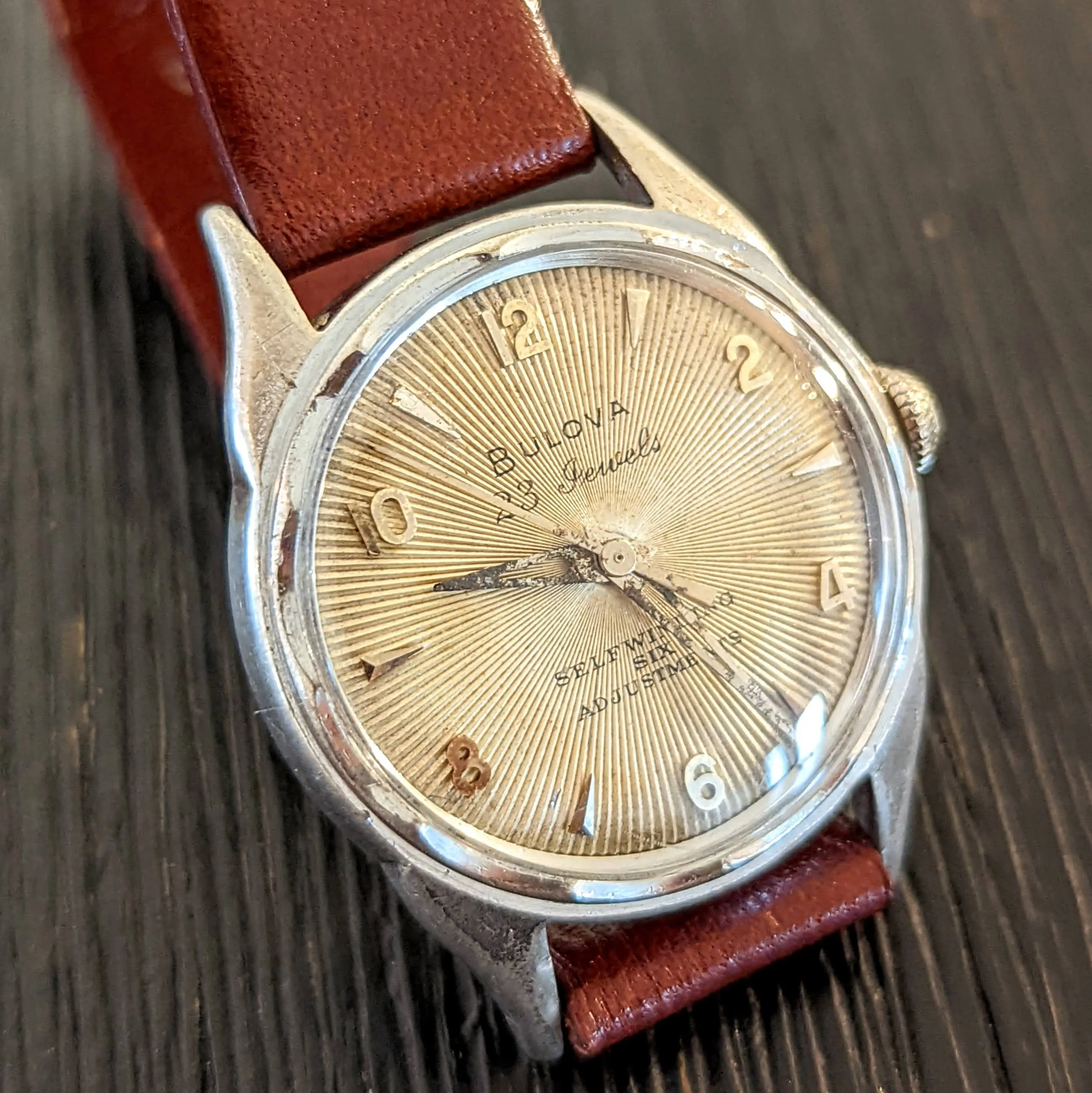 1955 BULOVA 23 'B' Watch 23 Jewels Cal. 10BPAC USA Made