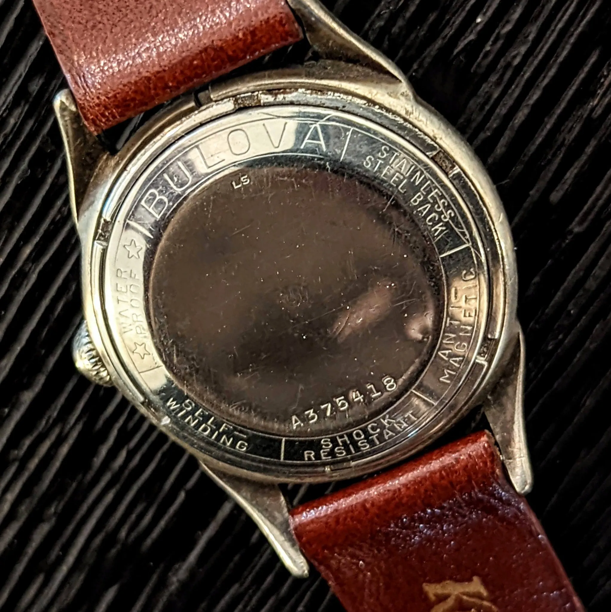 1955 BULOVA 23 'B' Watch 23 Jewels Cal. 10BPAC USA Made