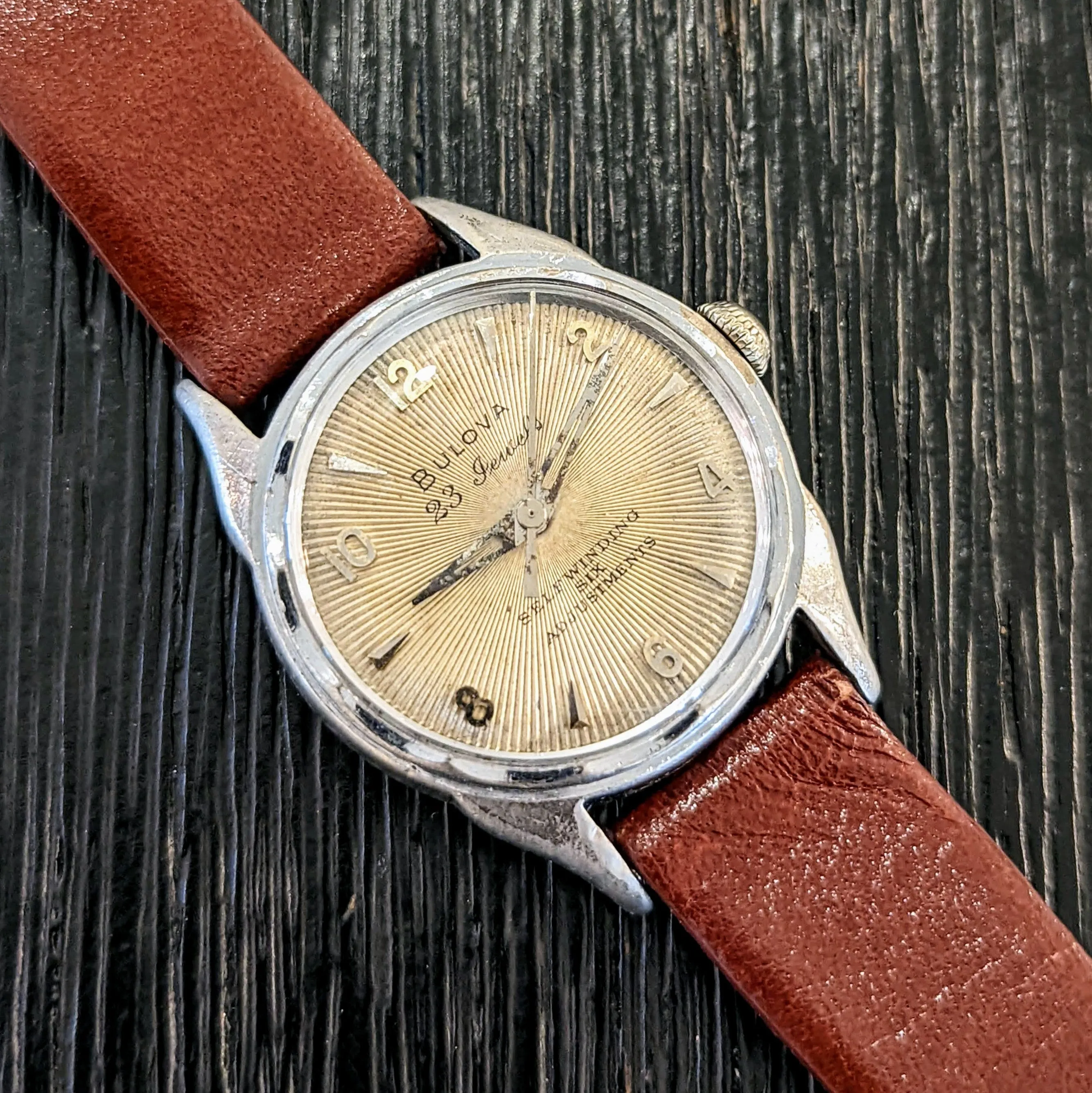 1955 BULOVA 23 'B' Watch 23 Jewels Cal. 10BPAC USA Made