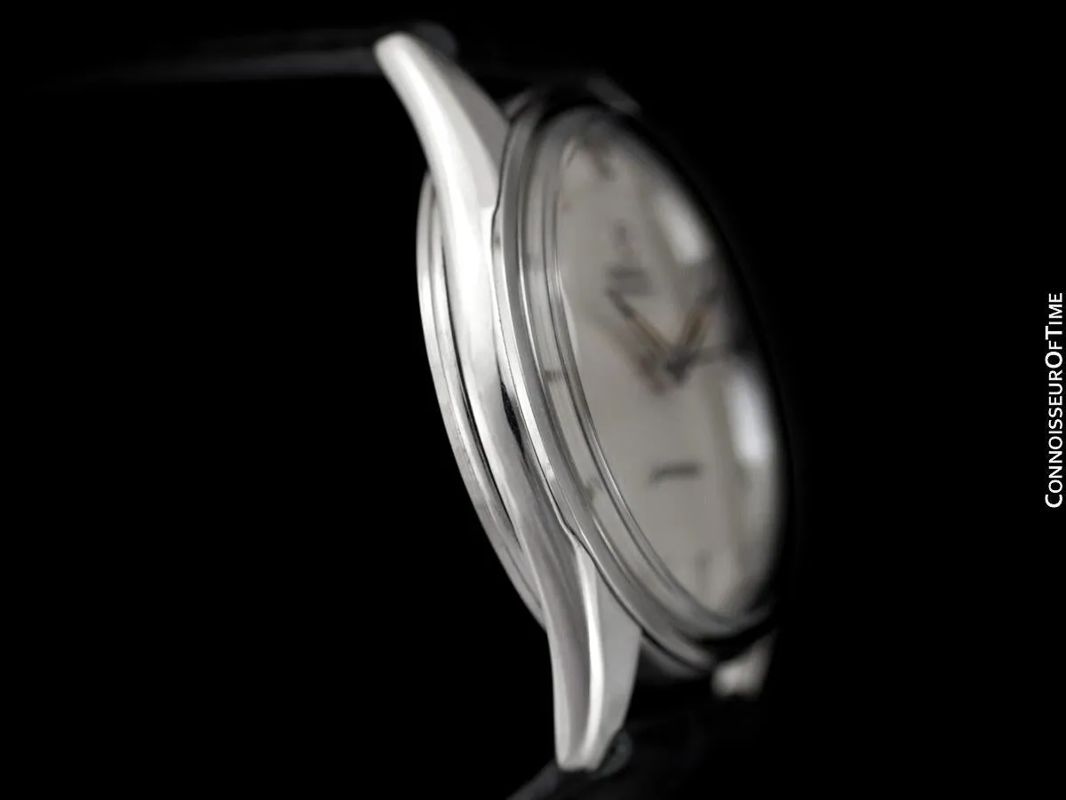 1956 Omega Seamaster Mens Vintage Calatrava Automatic Cal. 500 Watch - Stainless Steel