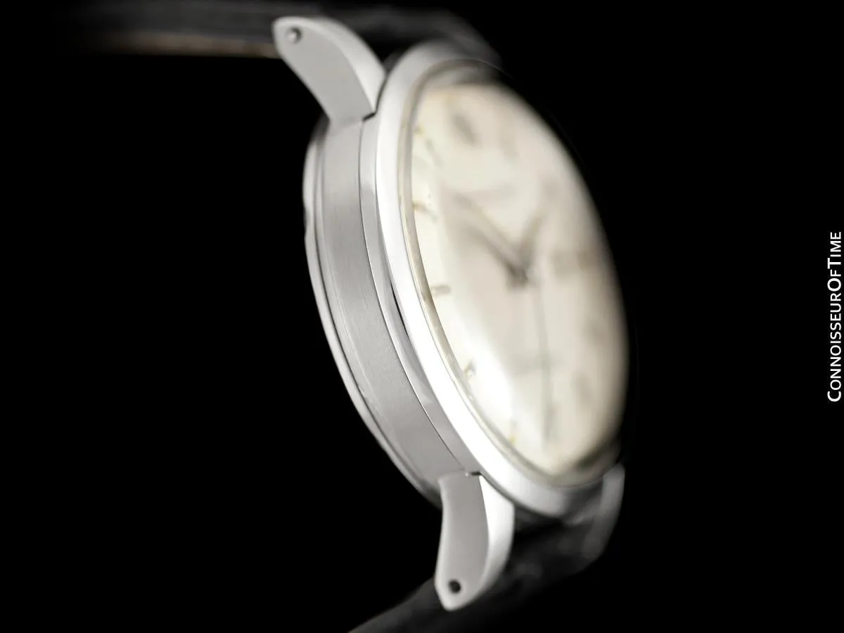 1958 IWC Ingenieur Vintage Mens Watch with Date Ref. 666 AD - Stainless Steel