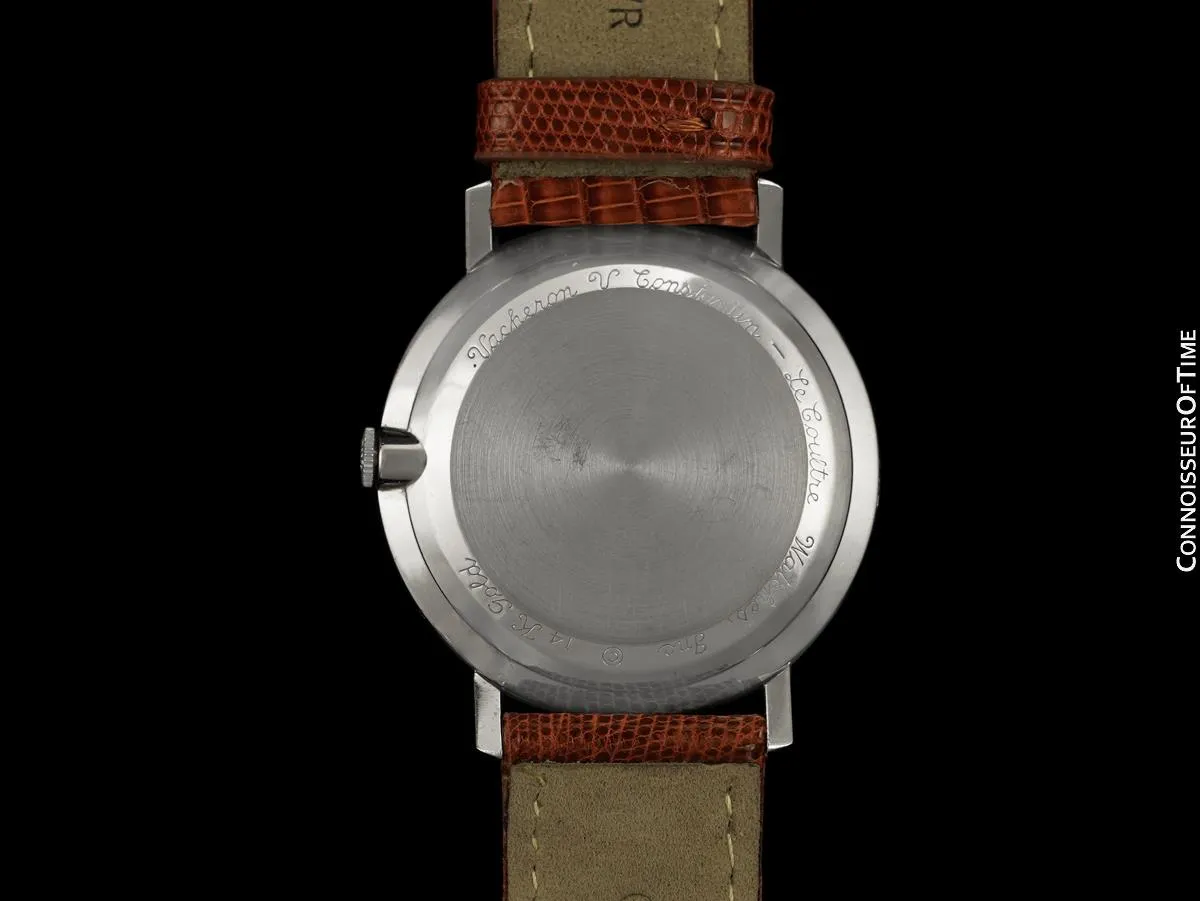 1959 Jaeger-LeCoultre / Vacheron & Constantin Vintage Galaxy Mystery Dial - 14K White Gold & Diamonds