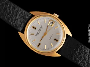1960's Girard Perregaux Vintage HF High Frequency 18K Gold Plated Chronometer Watch - New Old Stock with Sticker