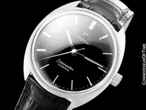 1960's Omega Vintage Mens Seamaster Cosmic Retro Handwound Watch - Stainless Steel