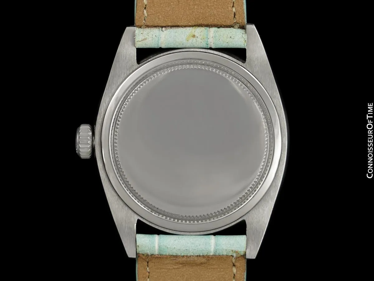 1961 Rolex Oyster Precision Classic Vintage Mens Handwound Watch - Stainless Steel