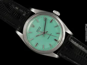 1961 Rolex Oyster Precision Classic Vintage Mens Handwound Watch - Stainless Steel