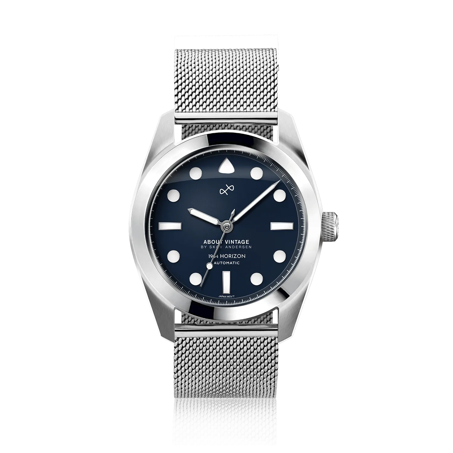 1964 Horizon Automatic, Steel / Matte Blue