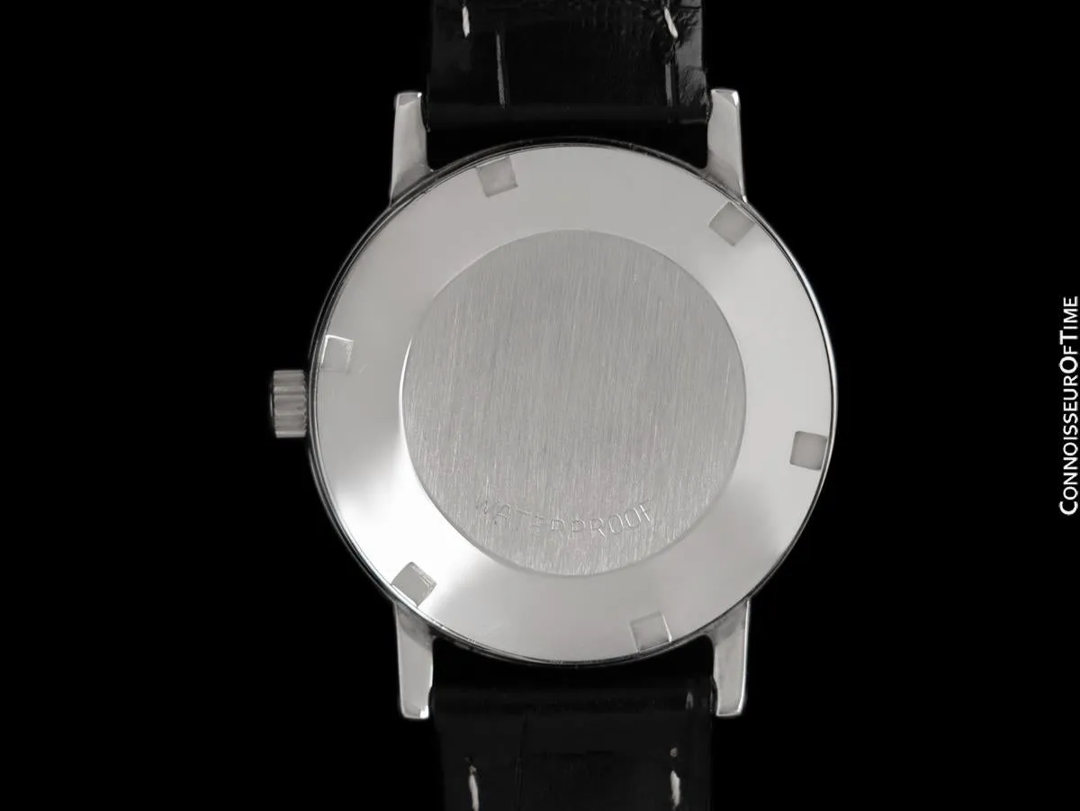 1969 Omega Geneve Vintage Mens Cal. 565 Automatic Watch with Quick-Setting Date - Stainless Steel