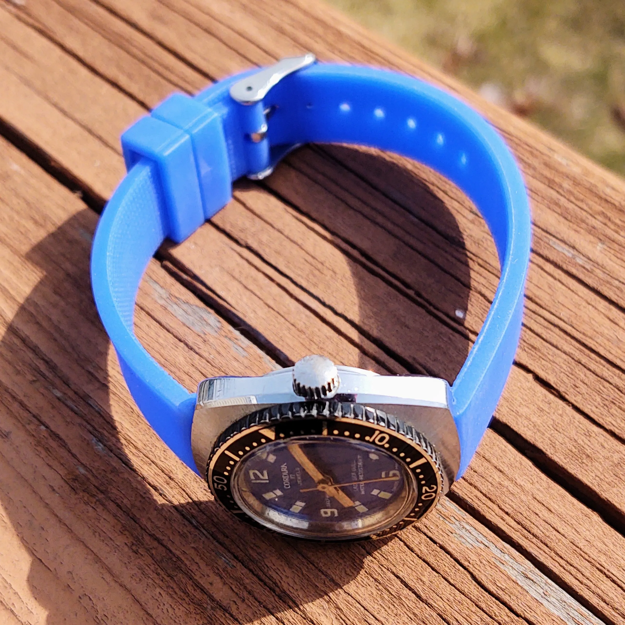 1970's Cordura (Sicura) Lady Sea Gull Diver Watch