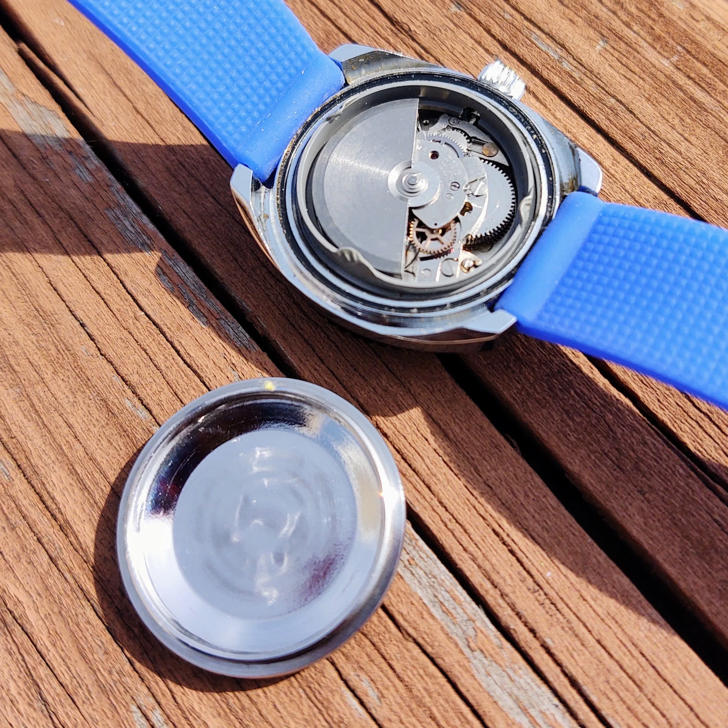 1970's Cordura (Sicura) Lady Sea Gull Diver Watch