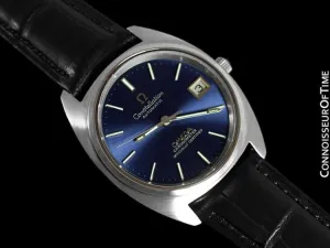 1972 Omega Constellation "C" Chronometer Vintage Mens Calendar Date Watch - Stainless Steel