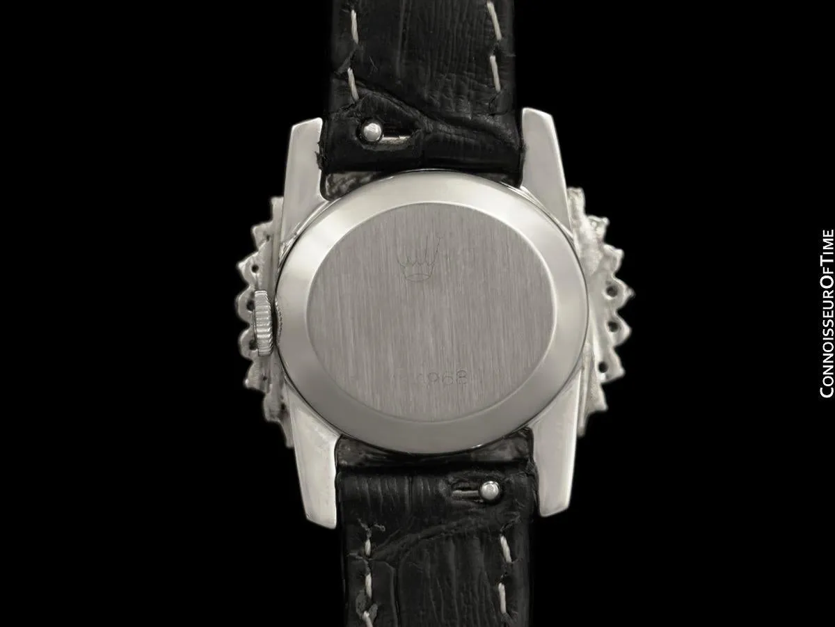 1972 Rolex Ladies Vintage Dress Watch - Stainless Steel & Diamonds