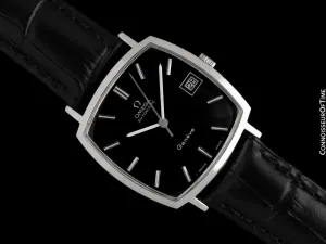 1973 Omega Geneve Vintage Mens Automatic Dress Watch - Stainless Steel