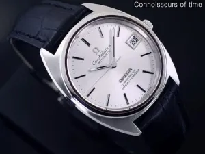 1974 Omega Constellation "C" Chronometer Vintage Mens Calendar Date Watch - Stainless Steel