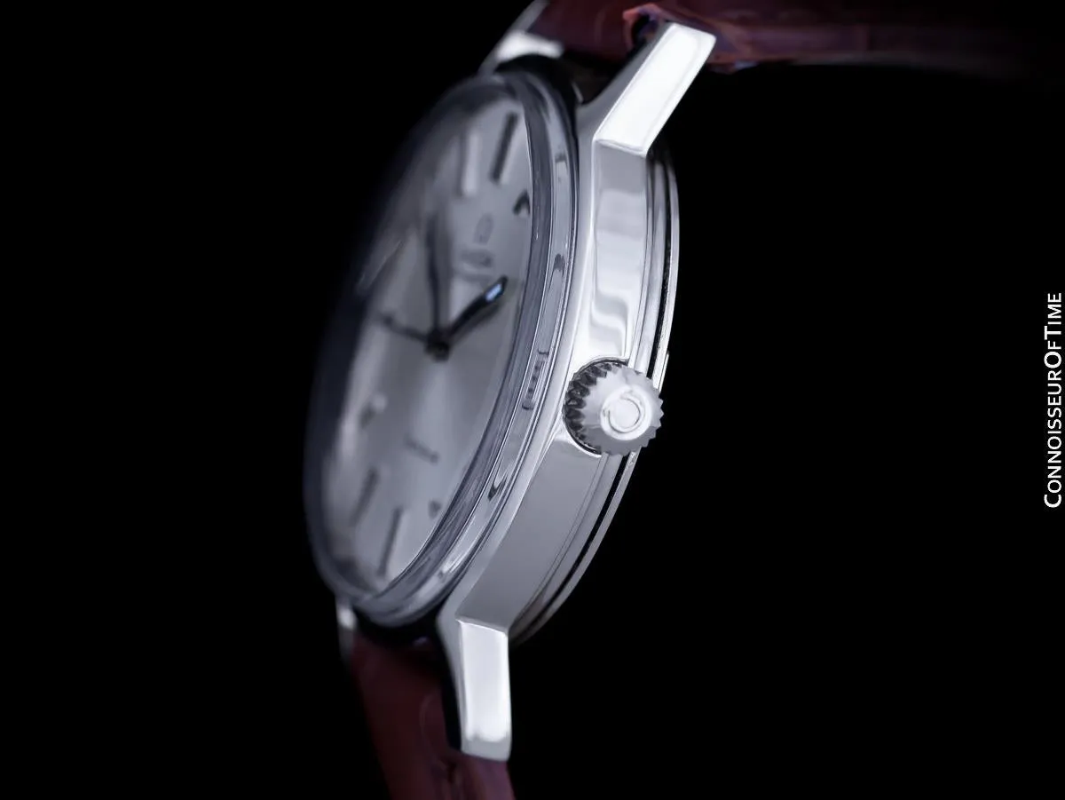 1976 Omega Geneve Vintage Mens Automatic Stainless Steel Watch - Papers