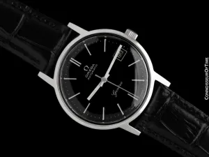 1976 Omega Geneve Vintage Mens Automatic Watch - Stainless Steel