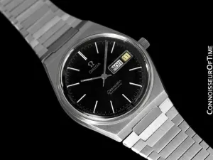 1978 Omega Seamaster Vintage Mens Bracelet Watch, Automatic, Day Date - Stainless Steel