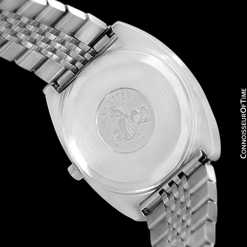 1978 Omega Seamaster Vintage Mens Quartz Day Date Watch with Bracelet - Stainless Steel