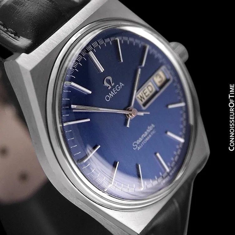 1978 Omega Seamaster Vintage Mens Watch, Stainless Steel - Automatic, Day Date