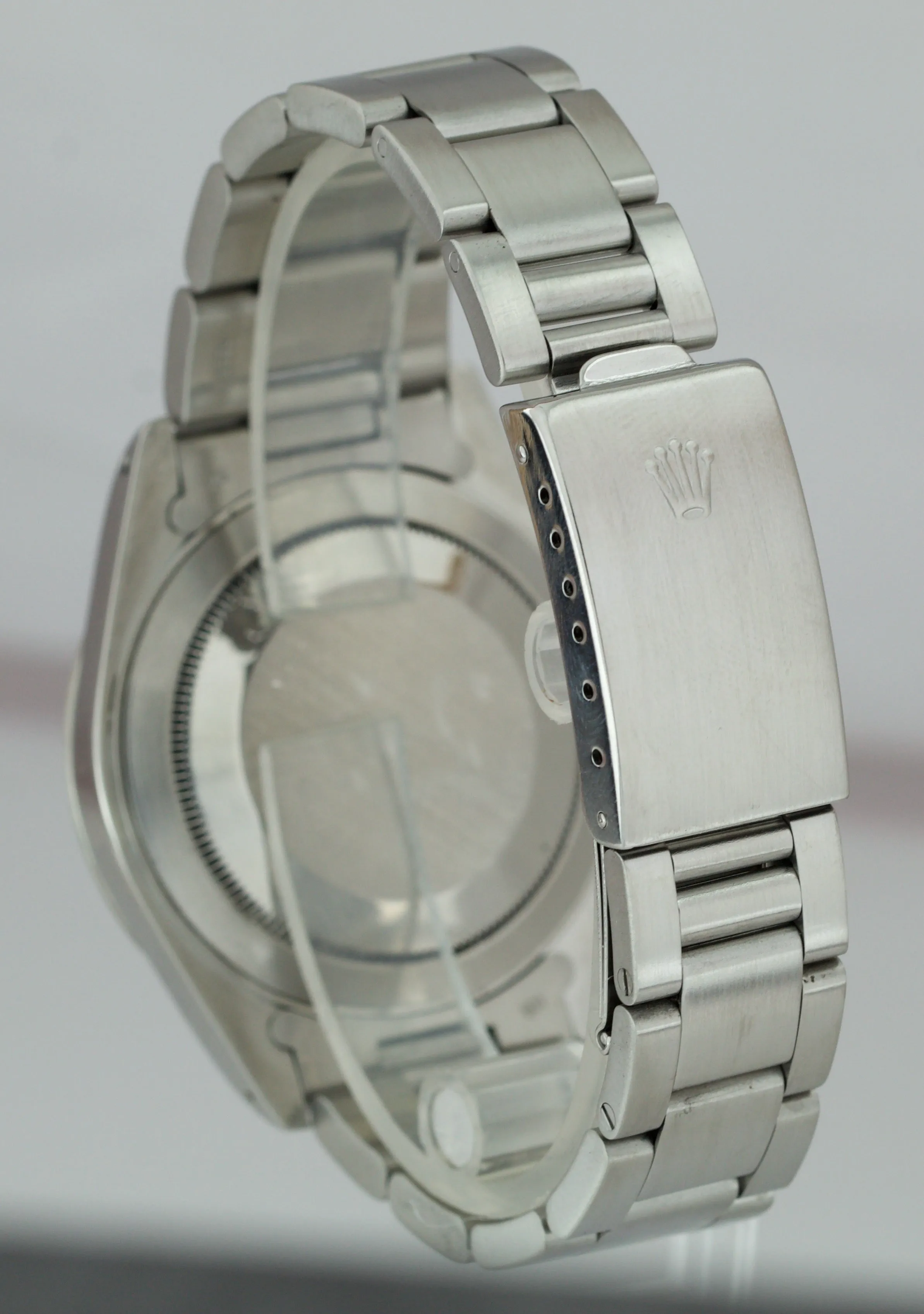 1987 Vintage Rolex Explorer II Stainless FAT FONT 40mm White Watch GMT 16550