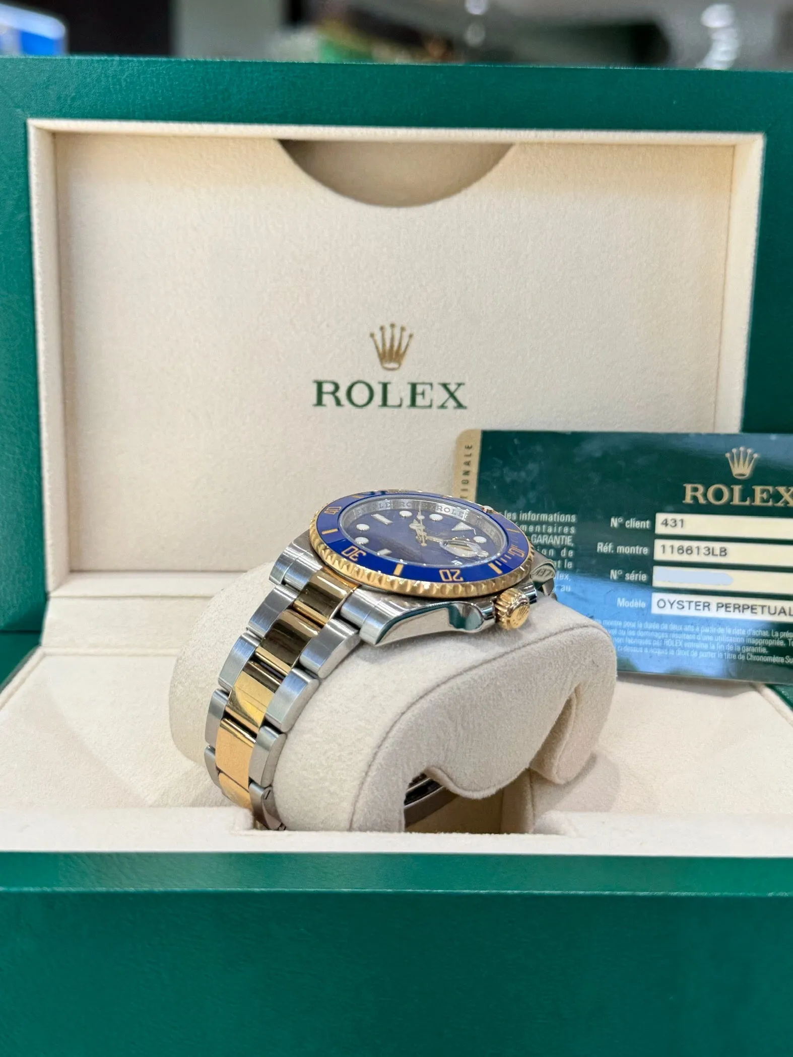 2011 Rolex Submariner 116613LB