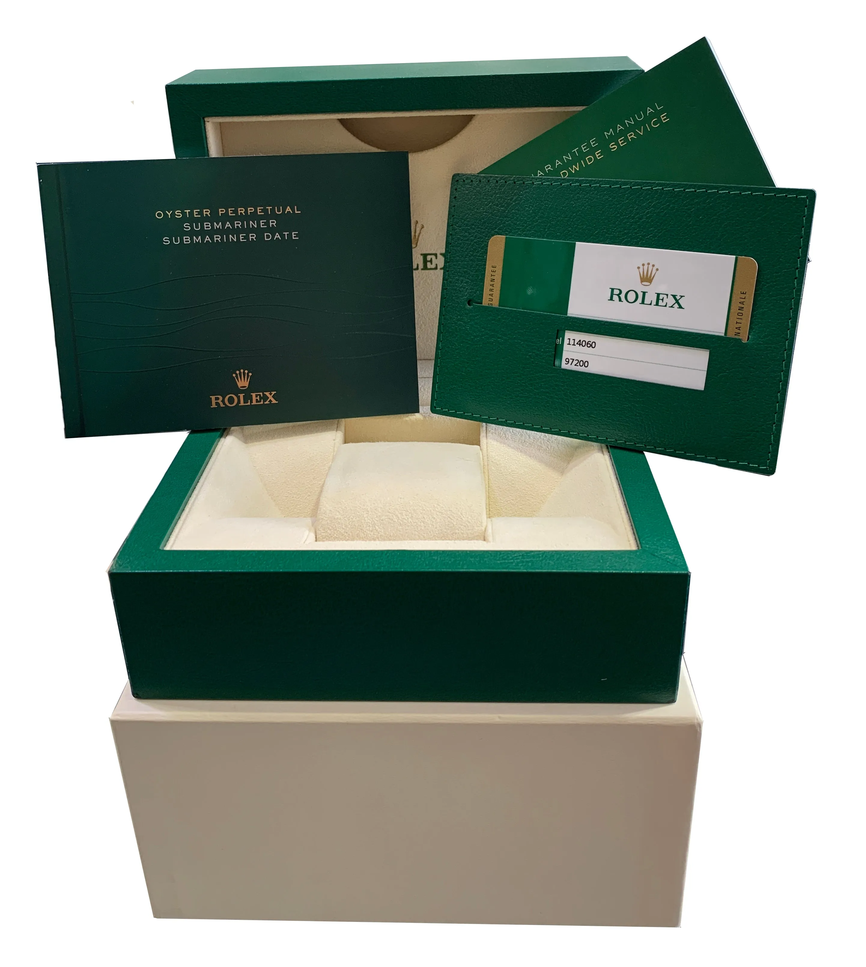 2018 Rolex Submariner No-Date Stainless Steel Dive Ceramic 40mm Watch 114060