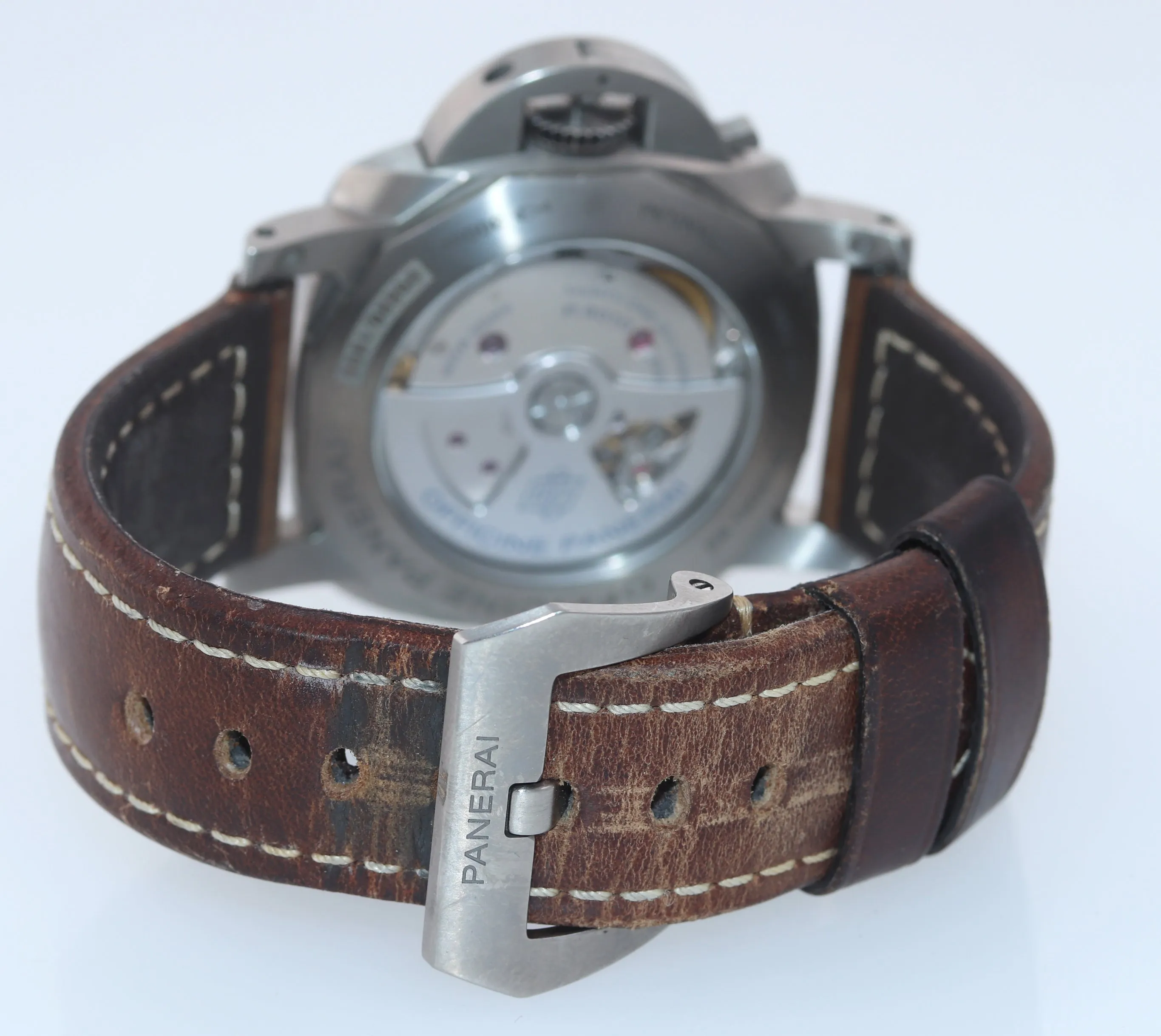 2019 PAPERS Panerai Luminor Marina PAM01351 PAM 1351 Brown Titanium Watch Box