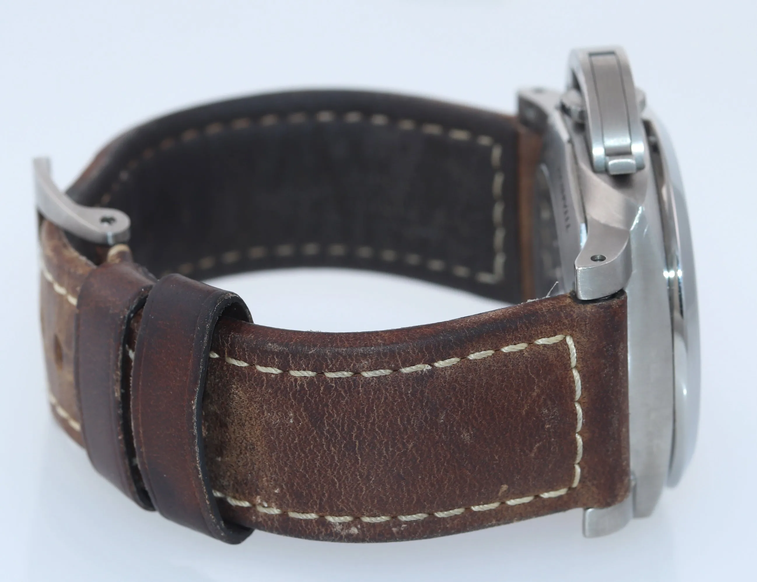 2019 PAPERS Panerai Luminor Marina PAM01351 PAM 1351 Brown Titanium Watch Box