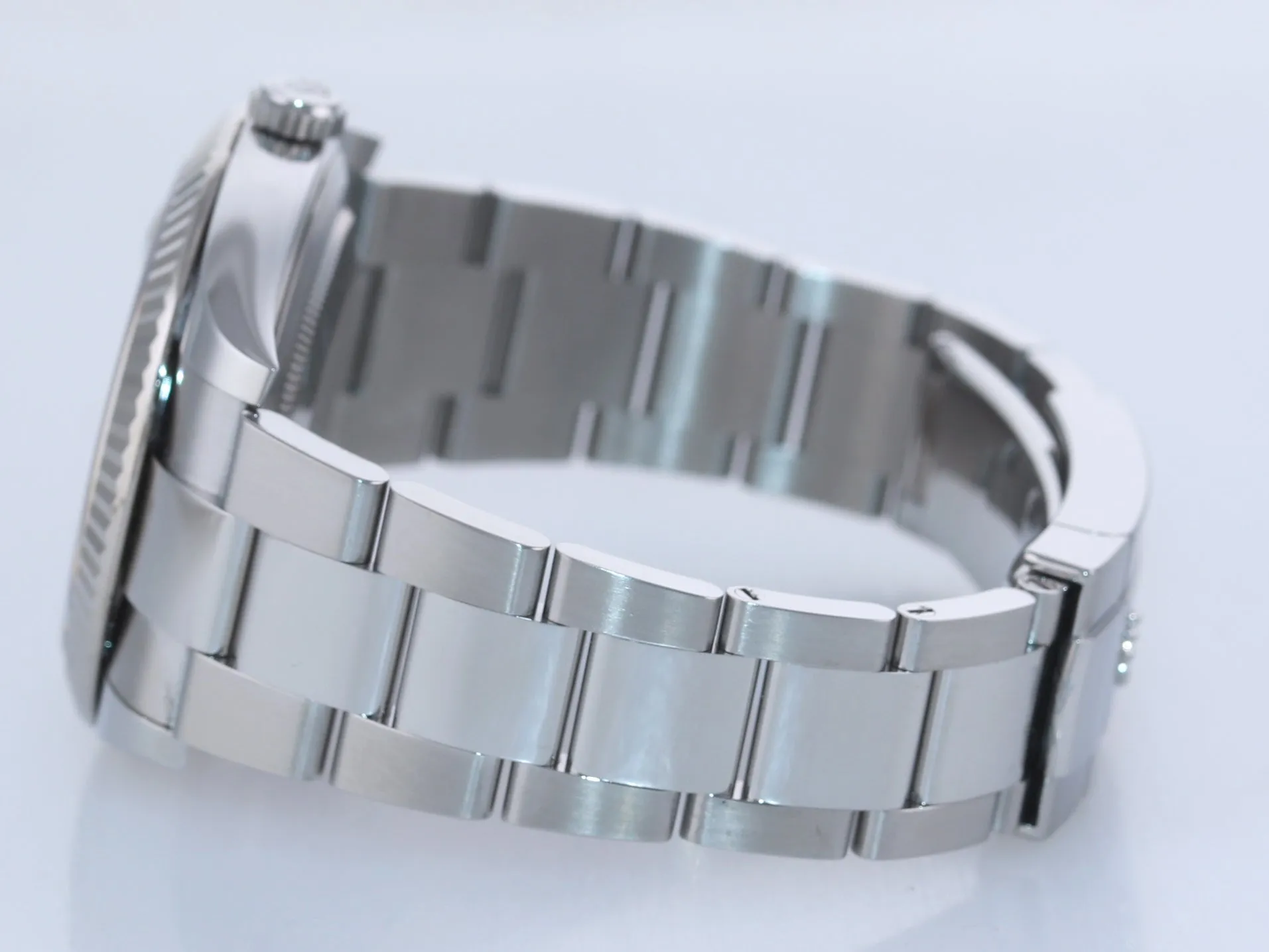 2020 NEW Rolex DateJust 41 126334 Silver Dial Steel Fluted Oyster Band Watch Box
