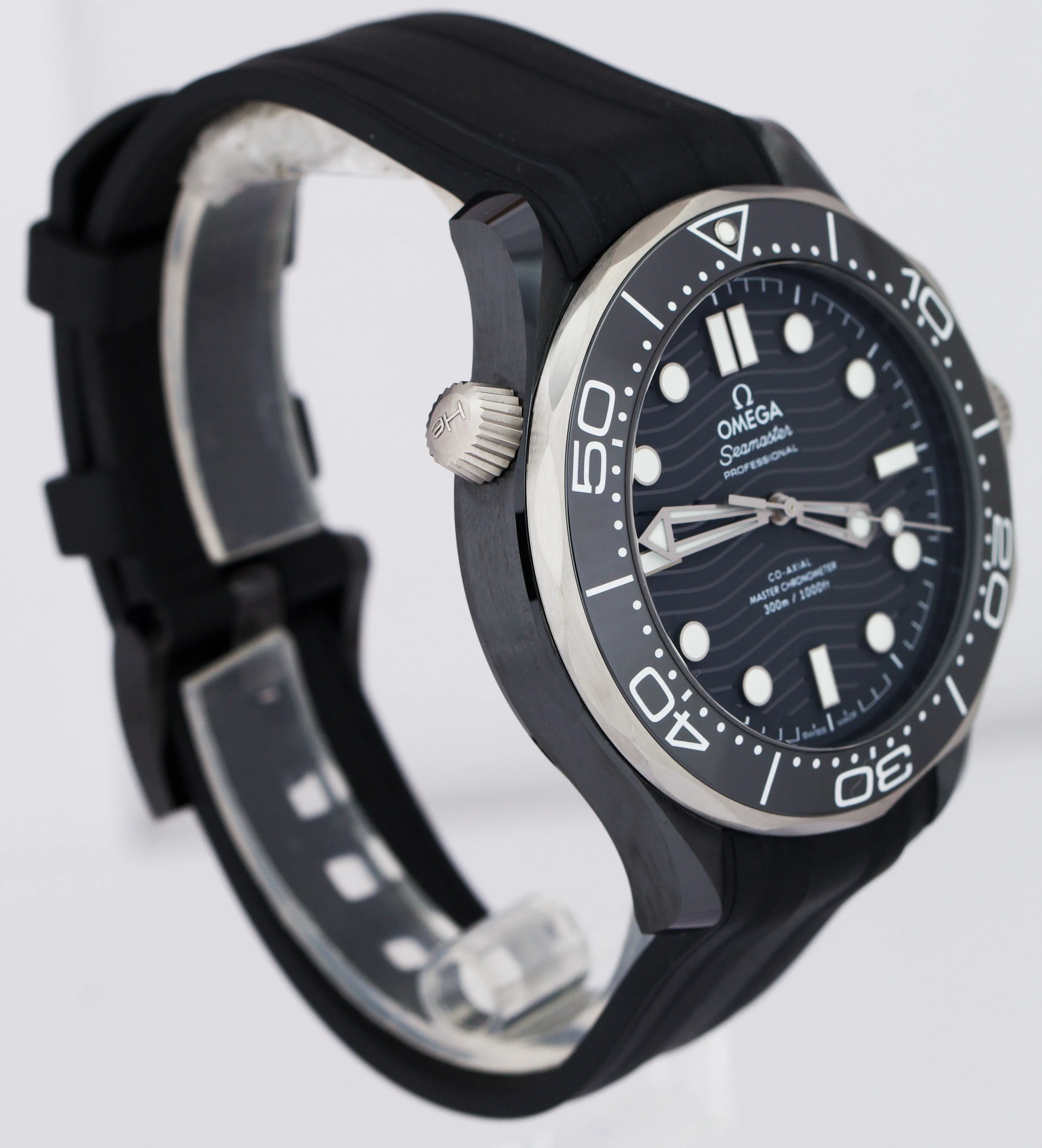 2021 Omega Seamaster Diver 300M Black Ceramic 43.5mm Watch 210.92.44.20.01.001