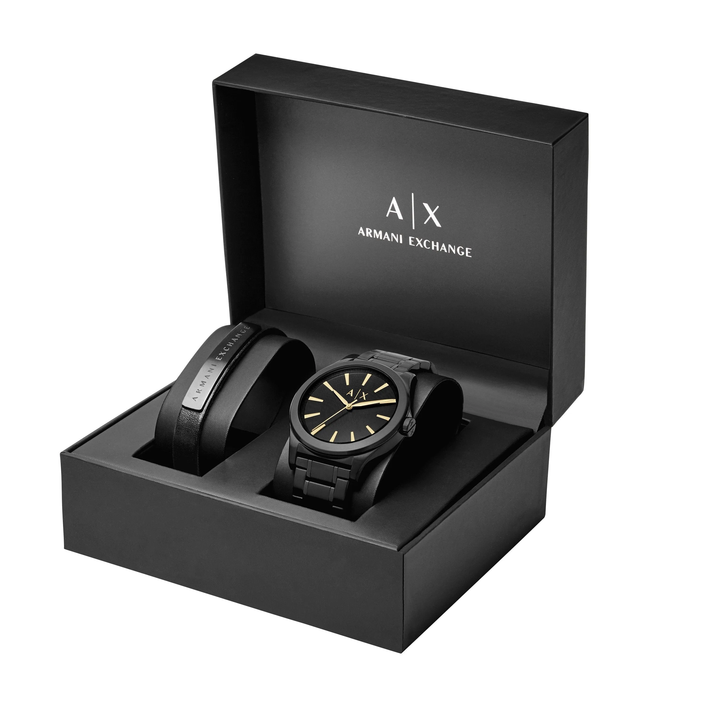Armani Exchange Gift Set Watch and Bracelet AX7102