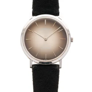Audemars Piguet Steel Automatic Watch with Smoked Vignette Dial