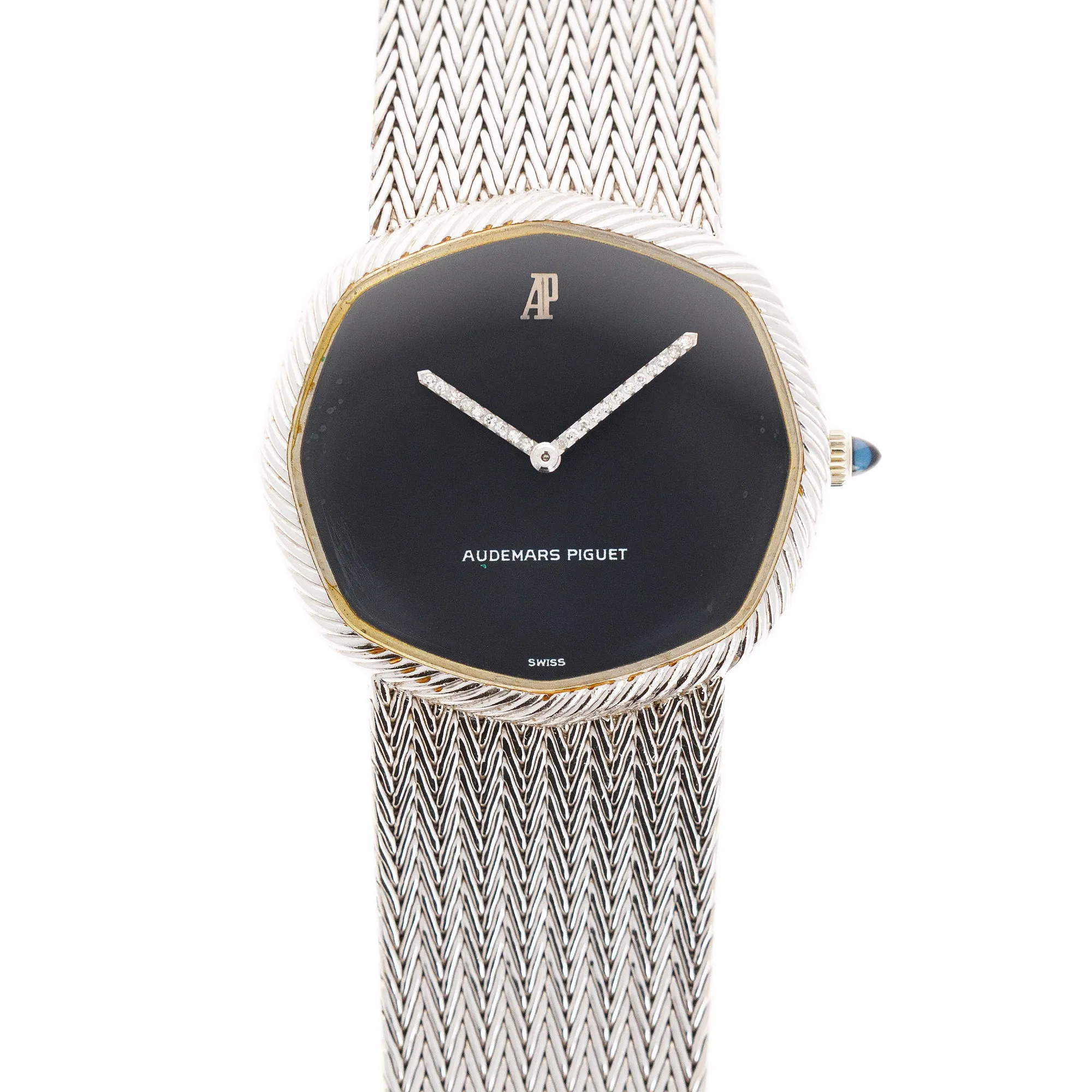 Audemars Piguet White Gold Octagonal Watch (New Arrivals)