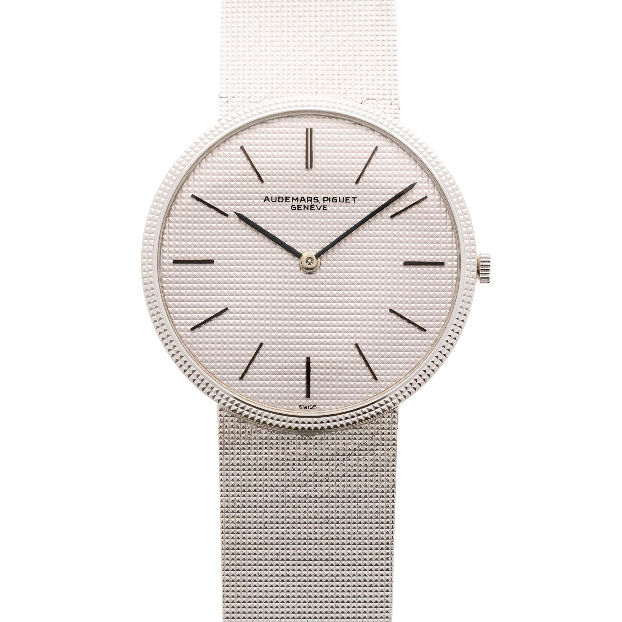 Audemars Piguet White Gold Round Watch Ref. 5266 (New Arrival)