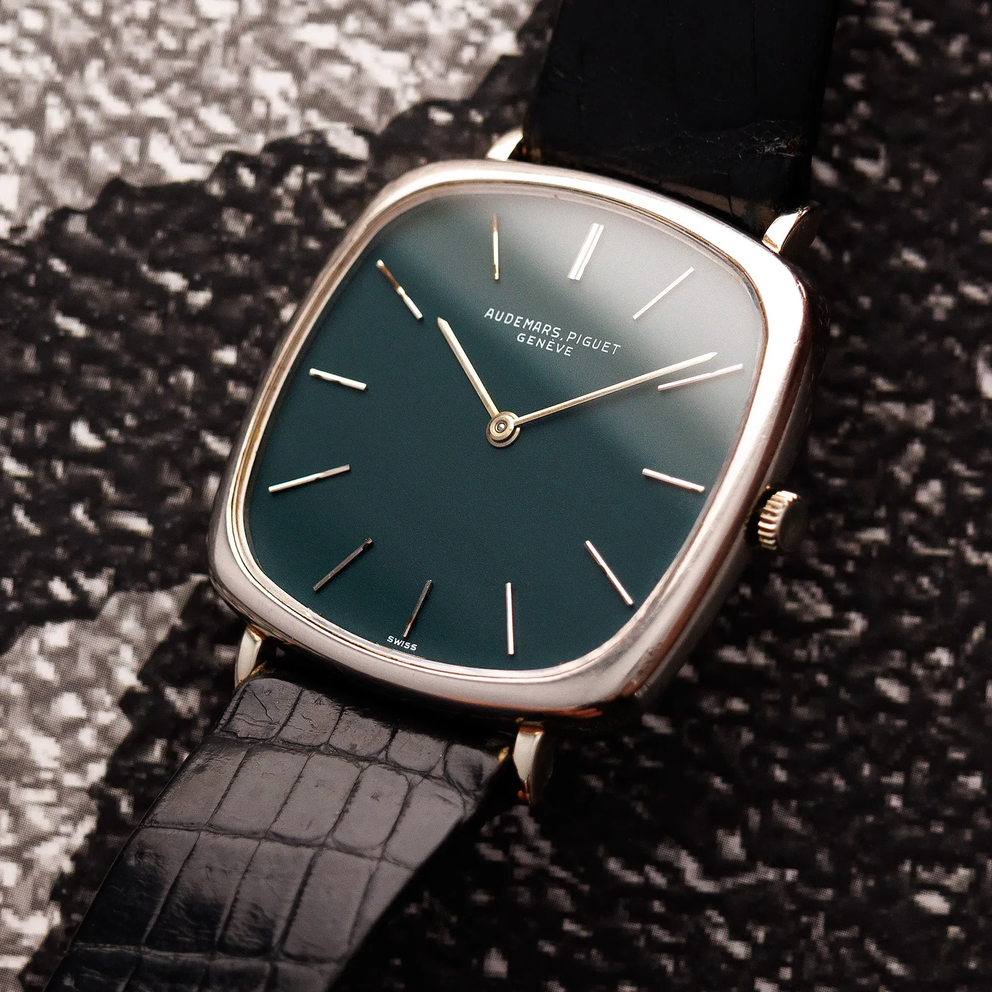 Audemars Piguet White Gold TV Shaped Watch