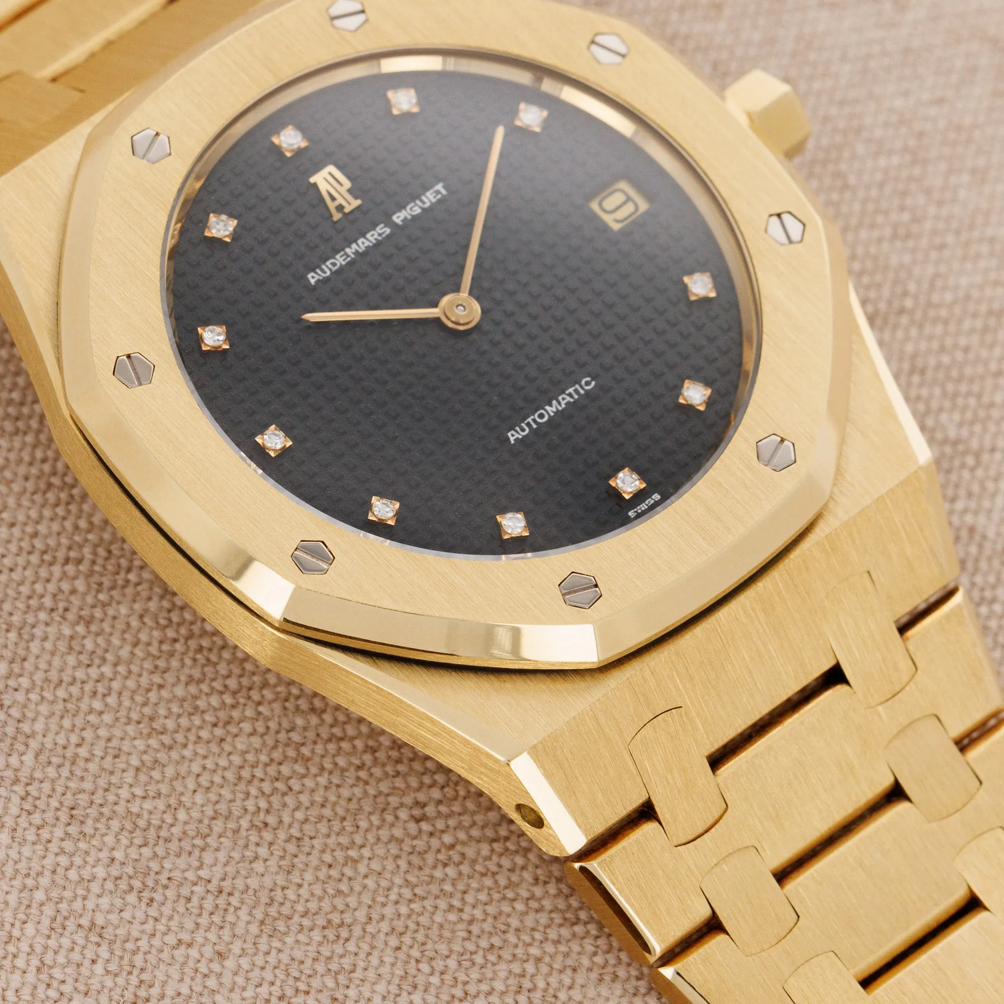 Audemars Piguet Yellow Gold Jumbo Royal Oak Watch Ref. 5402