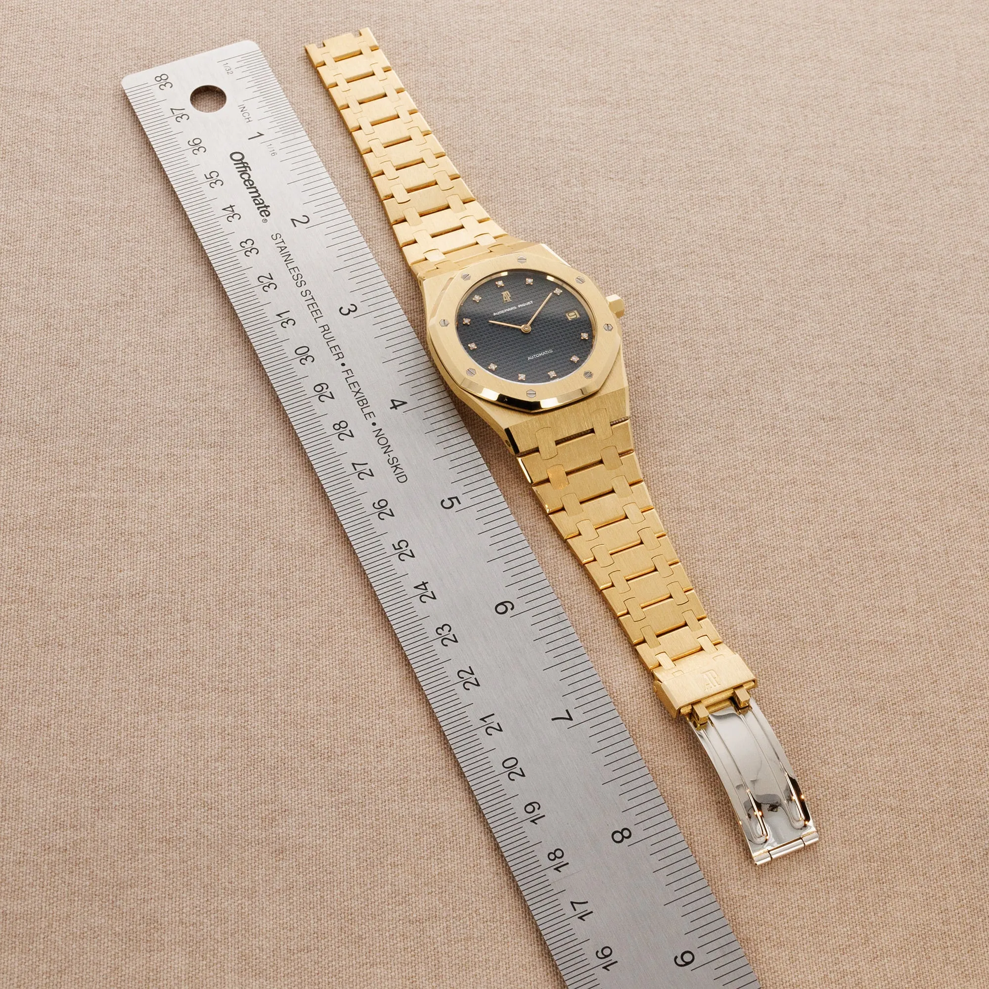 Audemars Piguet Yellow Gold Jumbo Royal Oak Watch Ref. 5402