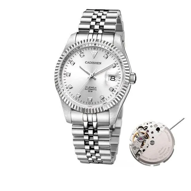 Automatic Mechanical  DATE Waterproof Men Wrist watch