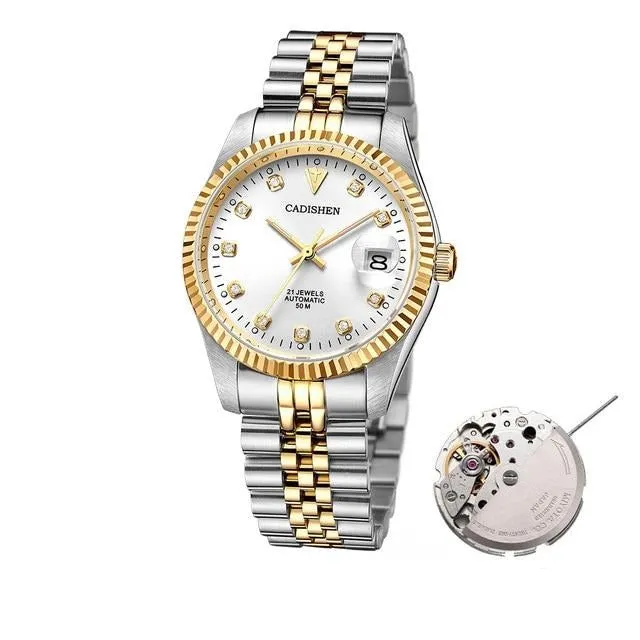 Automatic Mechanical  DATE Waterproof Men Wrist watch
