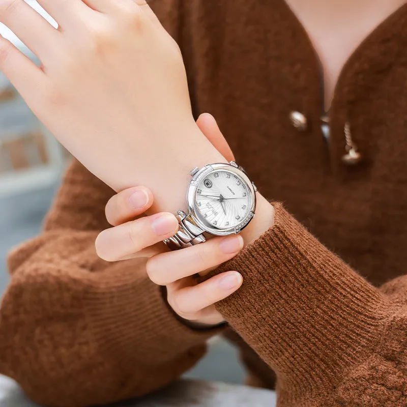 BALCO Women Mechanical Watches Fashion Sapphire Wristwatch