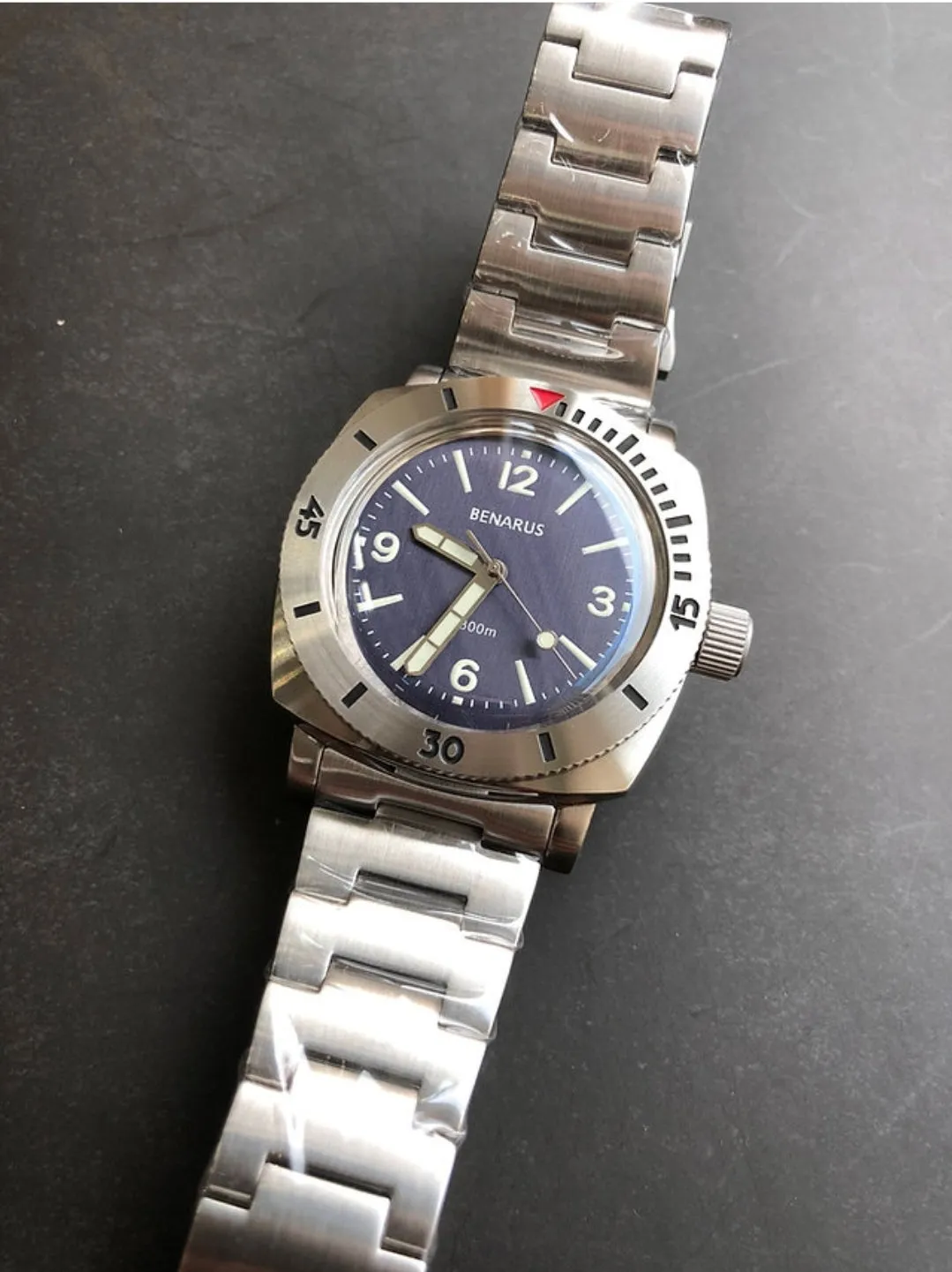 Benarus Moray 42 vintage blue ceramic C3